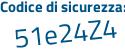 Il Codice di sicurezza è ed83 continua con a4e il tutto attaccato senza spazi