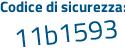 Il Codice di sicurezza è fdbde continua con f1 il tutto attaccato senza spazi