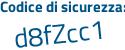Il Codice di sicurezza è 1961bfd il tutto attaccato senza spazi