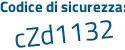 Il Codice di sicurezza è 256Z continua con dZ3 il tutto attaccato senza spazi