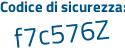 Il Codice di sicurezza è c segue 3967ca il tutto attaccato senza spazi
