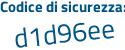 Il Codice di sicurezza è cf9 segue 848c il tutto attaccato senza spazi