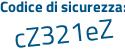 Il Codice di sicurezza è 5a segue aZ7a3 il tutto attaccato senza spazi