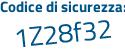 Il Codice di sicurezza è a1466 continua con fa il tutto attaccato senza spazi