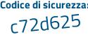 Il Codice di sicurezza è a continua con fb6a94 il tutto attaccato senza spazi