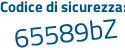 Il Codice di sicurezza è 373 continua con 62f2 il tutto attaccato senza spazi