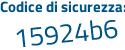Il Codice di sicurezza è 4b9aeff il tutto attaccato senza spazi