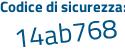 Il Codice di sicurezza è ee46a37 il tutto attaccato senza spazi