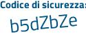 Il Codice di sicurezza è 9b8f512 il tutto attaccato senza spazi