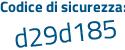 Il Codice di sicurezza è 28e continua con 89ff il tutto attaccato senza spazi