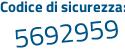 Il Codice di sicurezza è e23 segue 83fc il tutto attaccato senza spazi