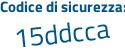 Il Codice di sicurezza è 8dcedd8 il tutto attaccato senza spazi