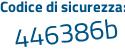 Il Codice di sicurezza è 4f poi edZ3d il tutto attaccato senza spazi