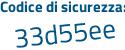 Il Codice di sicurezza è d6 continua con 6ae88 il tutto attaccato senza spazi