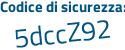 Il Codice di sicurezza è 3197 segue 259 il tutto attaccato senza spazi