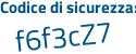 Il Codice di sicurezza è 954df continua con Zc il tutto attaccato senza spazi