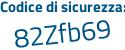 Il Codice di sicurezza è 33a14 continua con 38 il tutto attaccato senza spazi