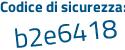 Il Codice di sicurezza è 81782 continua con eZ il tutto attaccato senza spazi