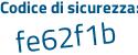 Il Codice di sicurezza è 896 continua con 7948 il tutto attaccato senza spazi