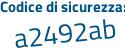 Il Codice di sicurezza è 88 segue 4976e il tutto attaccato senza spazi