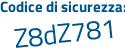 Il Codice di sicurezza è 43 continua con 97b11 il tutto attaccato senza spazi