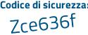 Il Codice di sicurezza è 79b9a poi e2 il tutto attaccato senza spazi