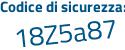 Il Codice di sicurezza è f continua con 374627 il tutto attaccato senza spazi