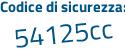 Il Codice di sicurezza è eff5 continua con 534 il tutto attaccato senza spazi