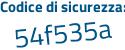 Il Codice di sicurezza è c continua con 352e16 il tutto attaccato senza spazi