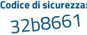 Il Codice di sicurezza è c1f1 poi Z8f il tutto attaccato senza spazi