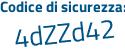 Il Codice di sicurezza è 5e2d927 il tutto attaccato senza spazi
