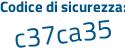 Il Codice di sicurezza è 6d3a2 poi f8 il tutto attaccato senza spazi