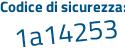 Il Codice di sicurezza è 2b592 poi 5a il tutto attaccato senza spazi