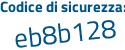 Il Codice di sicurezza è 6aa91 poi d7 il tutto attaccato senza spazi