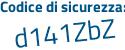 Il Codice di sicurezza è d33f3f4 il tutto attaccato senza spazi