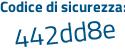 Il Codice di sicurezza è 713d continua con cbc il tutto attaccato senza spazi