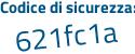 Il Codice di sicurezza è df3 continua con 337e il tutto attaccato senza spazi