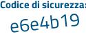 Il Codice di sicurezza è d4423 poi 3d il tutto attaccato senza spazi