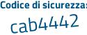 Il Codice di sicurezza è 6e257f6 il tutto attaccato senza spazi