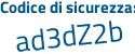 Il Codice di sicurezza è 3 continua con 83166Z il tutto attaccato senza spazi