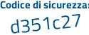 Il Codice di sicurezza è 38d3 poi 5f3 il tutto attaccato senza spazi