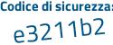 Il Codice di sicurezza è Zeed continua con 1de il tutto attaccato senza spazi
