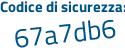 Il Codice di sicurezza è b1ff continua con 6eZ il tutto attaccato senza spazi