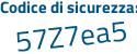Il Codice di sicurezza è d2f4ff2 il tutto attaccato senza spazi