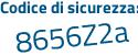 Il Codice di sicurezza è 1f continua con 3e984 il tutto attaccato senza spazi