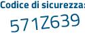 Il Codice di sicurezza è 53 poi 77868 il tutto attaccato senza spazi
