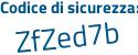 Il Codice di sicurezza è af51 continua con 322 il tutto attaccato senza spazi