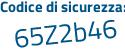 Il Codice di sicurezza è 7f poi b89fe il tutto attaccato senza spazi