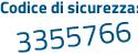 Il Codice di sicurezza è 1e4cf7f il tutto attaccato senza spazi