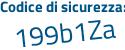 Il Codice di sicurezza è 5 continua con aba9d2 il tutto attaccato senza spazi